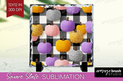 Gingram Halloween Slate PNG - Spooky Cute Square Slate Product Image 1