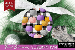 Gingram Halloween Ornament PNG - Spooky Cute PNG Sublimation Product Image 1