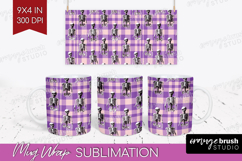 Gingram Halloween Mug Wrap - Spooky Cute Mug PNG Sublimation Product Image 1
