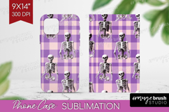 Gingram Halloween Phone Case PNG - Spooky Cute Case PNG Product Image 1