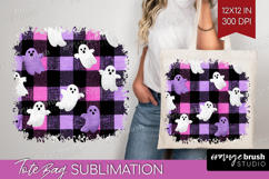 Gingram Halloween Tote Bag - Spooky Cute Tote Bag PNG Product Image 1