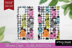 Gingram Halloween Phone Case PNG - Spooky Cute Case PNG Product Image 1