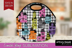 Gingram Halloween Lunch Bag - Spooky Cute Lunch Bug PNG Product Image 1