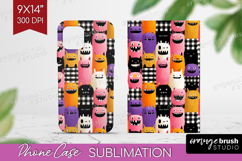 Gingram Halloween Phone Case PNG - Spooky Cute Case PNG Product Image 1