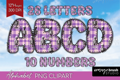 Halloween Doodle Aphabet Clipart - Spooky Cute Letters PNG Product Image 1