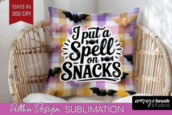 Sarcastic Quote Pillow Sublimation - Halloween Pillow Cover Product Image 1