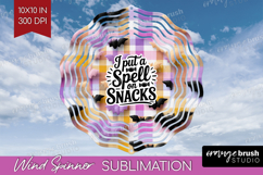 Sarcastic Quote Wind Spinner Sublimation PNG - Halloween Product Image 1