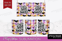 Sarcastic Quote Mug Wrap - Halloween Mug PNG Sublimation Product Image 1