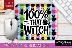 Sarcastic Quote Mouse Pad Sublimation - Halloween Mousepad Product Image 1