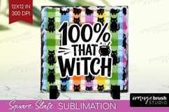 Sarcastic Quote Slate PNG - Halloween Square Slate Product Image 1