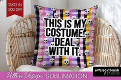 Sarcastic Quote Pillow Sublimation - Halloween Pillow Cover Product Image 1