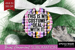 Sarcastic Quote Ornament PNG - Halloween PNG Sublimation Product Image 1