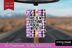 Sarcastic Quote Air Freshener PNG - Halloween PNG Product Image 1