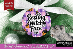 Sarcastic Quote Ornament PNG - Halloween PNG Sublimation Product Image 1