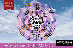Sarcastic Quote Wind Spinner Sublimation PNG - Halloween Product Image 1