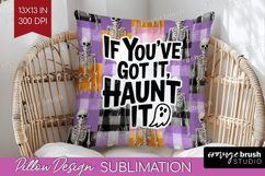 Sarcastic Quote Pillow Sublimation - Halloween Pillow Cover Product Image 1