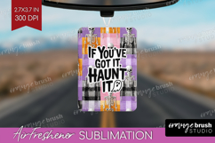 Sarcastic Quote Air Freshener PNG - Halloween PNG Product Image 1