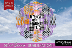 Sarcastic Quote Wind Spinner Sublimation PNG - Halloween Product Image 1
