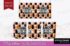 Sarcastic Quote Mug Wrap - Halloween Mug PNG Sublimation Product Image 1