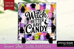 Sarcastic Quote Slate PNG - Halloween Square Slate Product Image 1