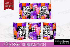 Sarcastic Quote Mug Wrap - Halloween Mug PNG Sublimation Product Image 1