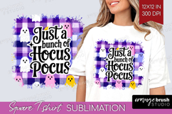 Sarcastic Quote Square Tshirt Background - Halloween PNG Product Image 1