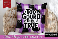 Sarcastic Quote Pillow Sublimation - Halloween Pillow Cover Product Image 1