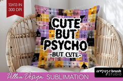 Sarcastic Quote Pillow Sublimation - Halloween Pillow Cover Product Image 1