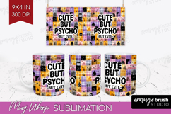 Sarcastic Quote Mug Wrap - Halloween Mug PNG Sublimation Product Image 1