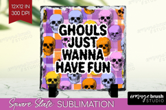 Sarcastic Quote Slate PNG - Halloween Square Slate Product Image 1