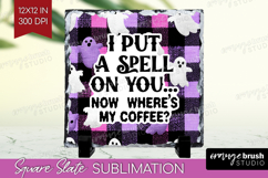 Sarcastic Quote Slate PNG - Halloween Square Slate Product Image 1