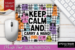Sarcastic Quote Mouse Pad Sublimation - Halloween Mousepad Product Image 1