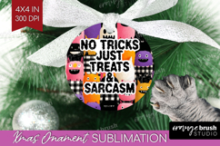 Sarcastic Quote Ornament PNG - Halloween PNG Sublimation Product Image 1