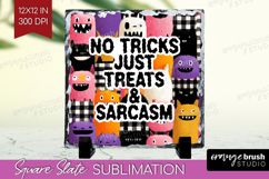Sarcastic Quote Slate PNG - Halloween Square Slate Product Image 1