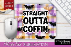 Sarcastic Quote Mouse Pad Sublimation - Halloween Mousepad Product Image 1