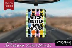 Sarcastic Quote Air Freshener PNG - Halloween PNG Product Image 1