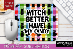 Sarcastic Quote Mouse Pad Sublimation - Halloween Mousepad Product Image 1