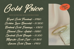 Ginthyr - Bold Calligraphy Font Product Image 11