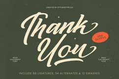 Ginthyr - Bold Calligraphy Font Product Image 20