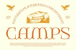 Giqer - Western Vintage Serif Font Product Image 9