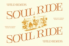 Giqer - Western Vintage Serif Font Product Image 14