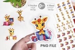 Giraffe Sticker Gift Product Image 1