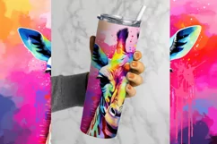 Giraffe Tumbler Wrap, 20 oz tumbler wrap, Giraffe Tumbler Wrap, Giraffe Png