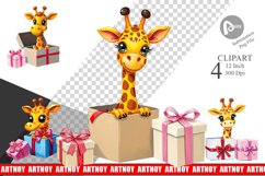 Giraffe Clipart Gift Product Image 1