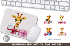 Mouse Pad Giraffe Gift Product Image 1
