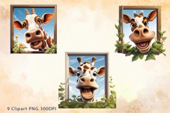 Cute Giraffe, Farm, Farm Clipart, Farm Animal, Funny Farm, Print On Demand, Giraffe, Giraffe Design, Giraffe Watercolor, Giraffe Vector, Giraffe Wall Art, Wall Art, Giraffe Art, Giraffe Watercolor Clipart, Giraffe Bundle, Giraffe Stickers, Giraffe Illustr