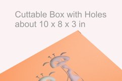 Giraffes Rectangular Gift Box SVG Paper Cut Template