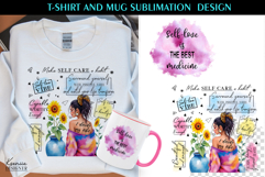 Watercolor Inspirational Quotes T shirt and Mug Sublimation Product Image 1