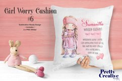 Girl Worry Cushion #6 Product Image 1