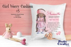 Girl Worry Cushion #5 Product Image 2